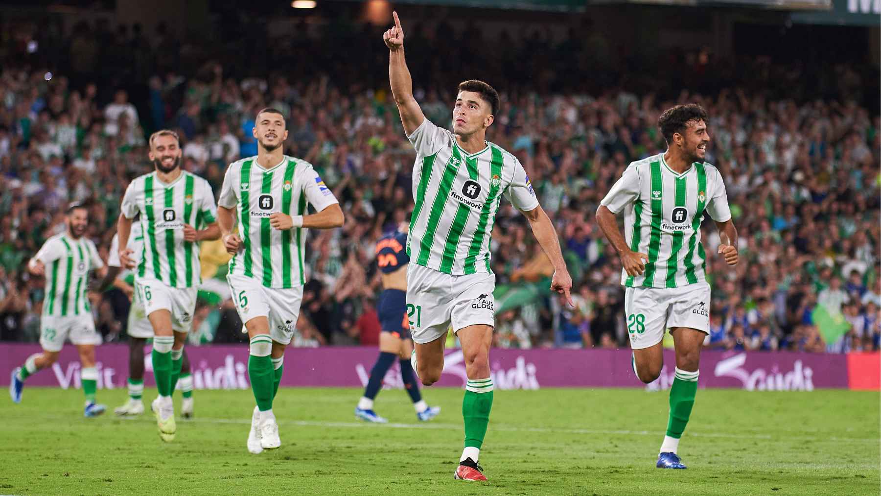 Gol de Marc Roca en el Real Betis - Valencia CF | Salvador López Medina para El MIRA