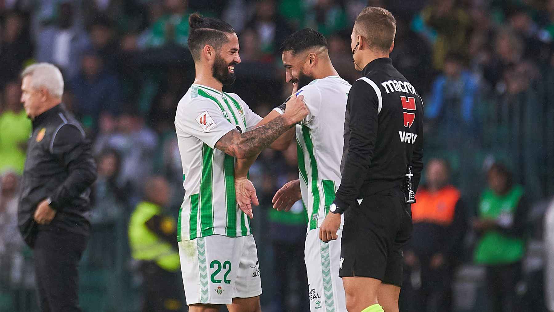 Nabil Fekir e Isco en el Real Betis - Mallorca | Salvador López Medina para El MIRA