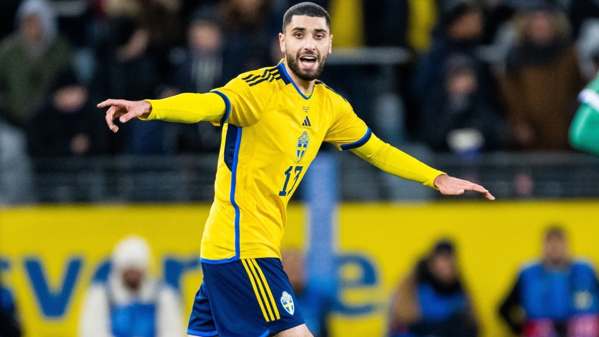 Aiham Ousou debutó con el combinado nacional sueco, aunque ahora es internacional con la selección de Siria