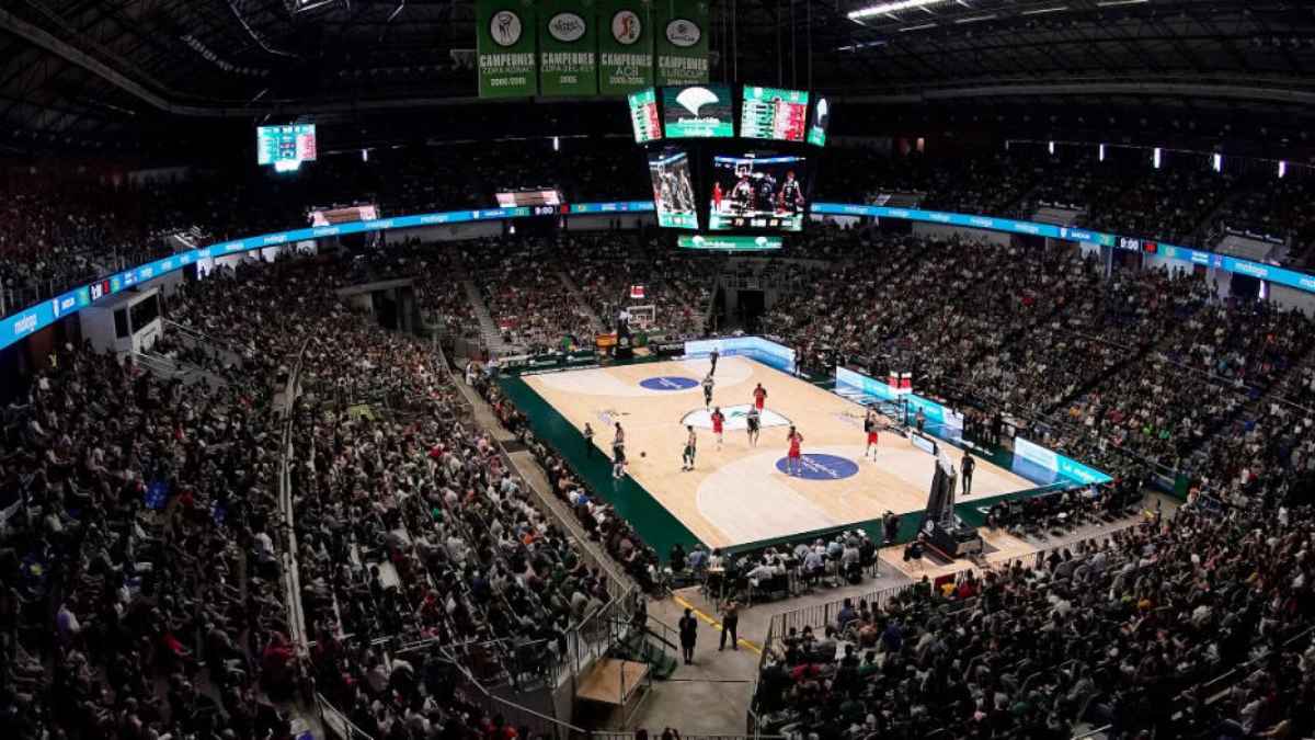 El Pabellón Martín Carpena durante un partido del Unicaja de Málaga