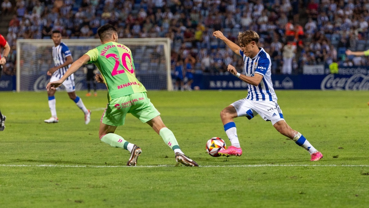 José Antonio de la Rosa, canterano del Cádiz CF cedido en el Recreativo de Huelva