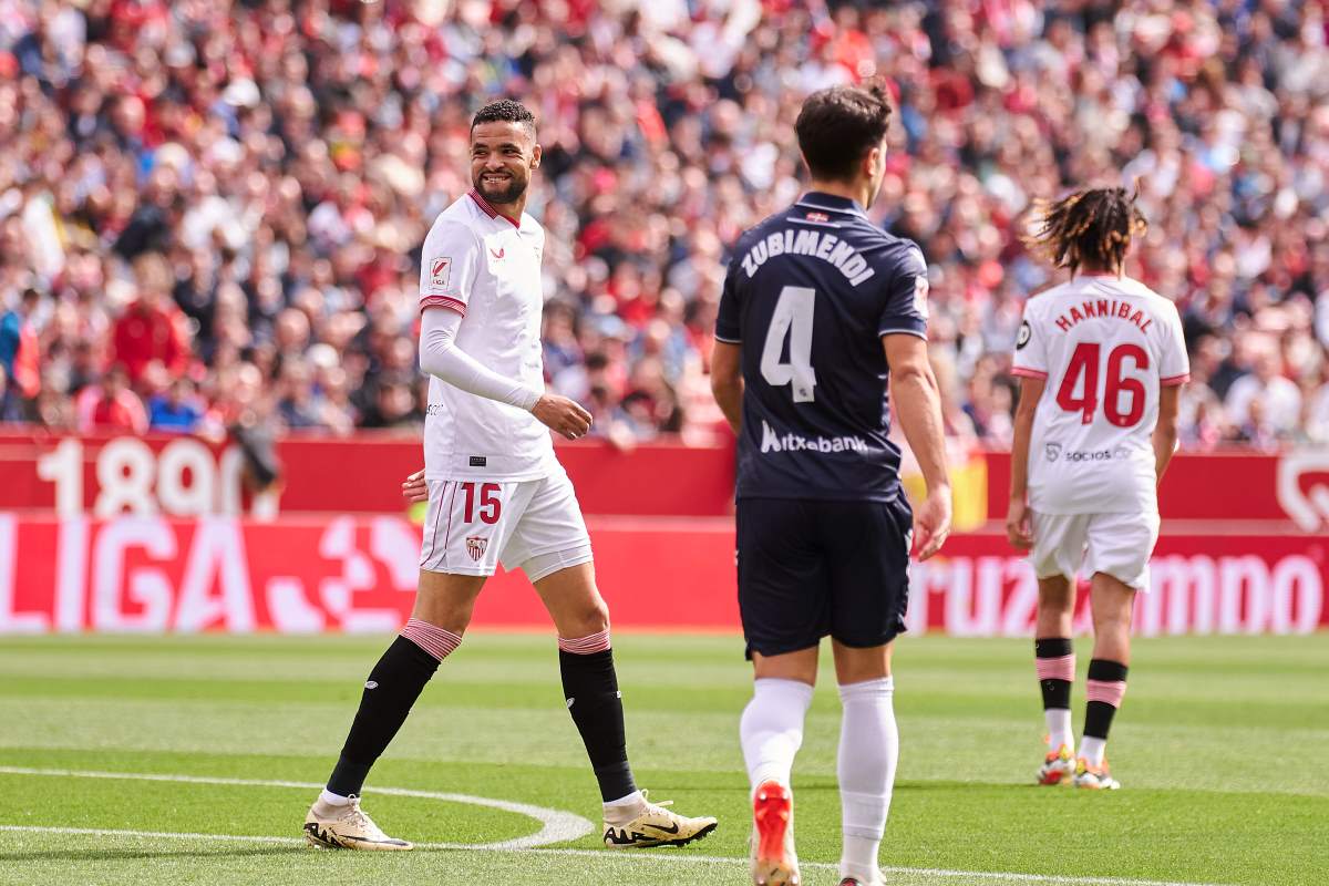 En-Nesyri en el Sevilla FC - Real Sociedad | Salvador López Medina para El MIRA