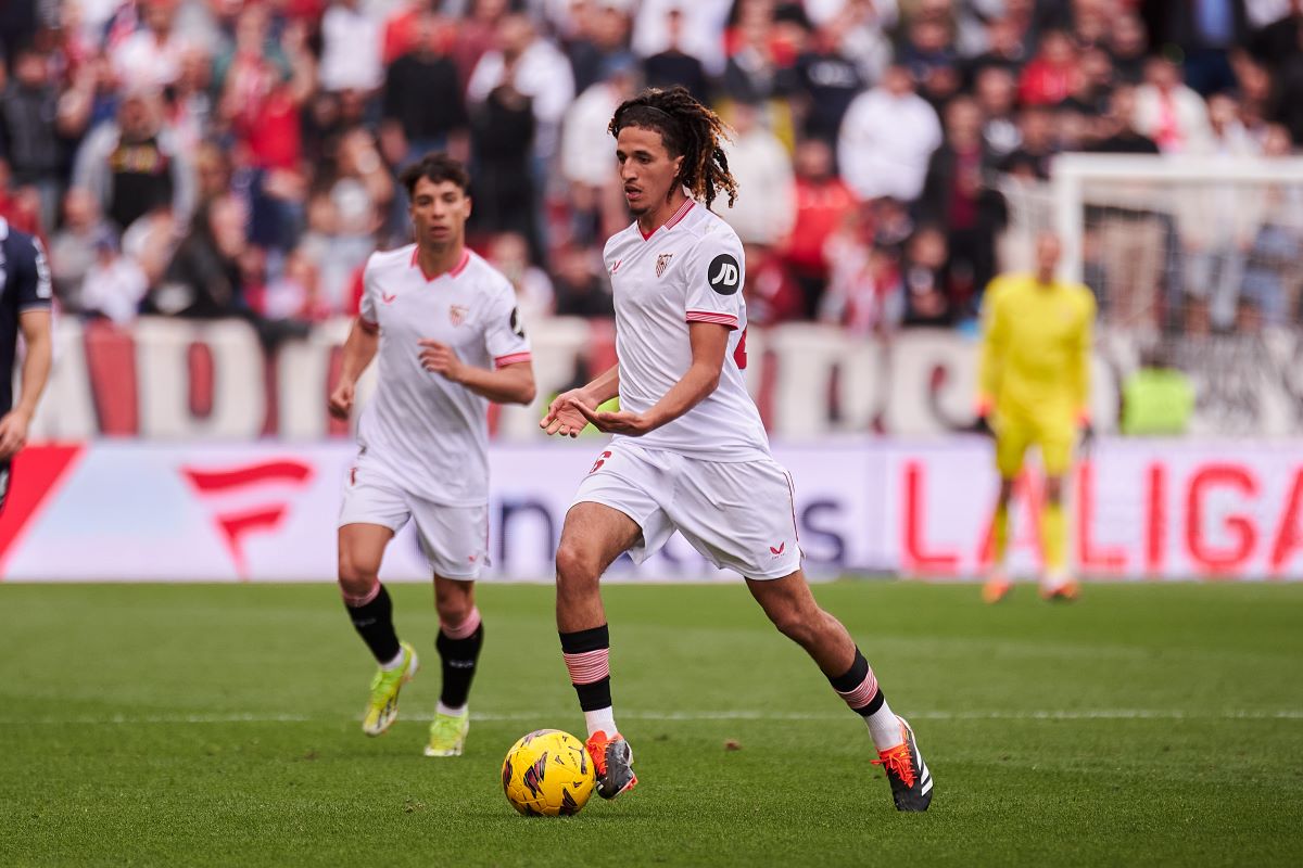 Hannibal Mejbri en el Sevilla FC - Real Sociedad | Salvador López Medina para El MIRA