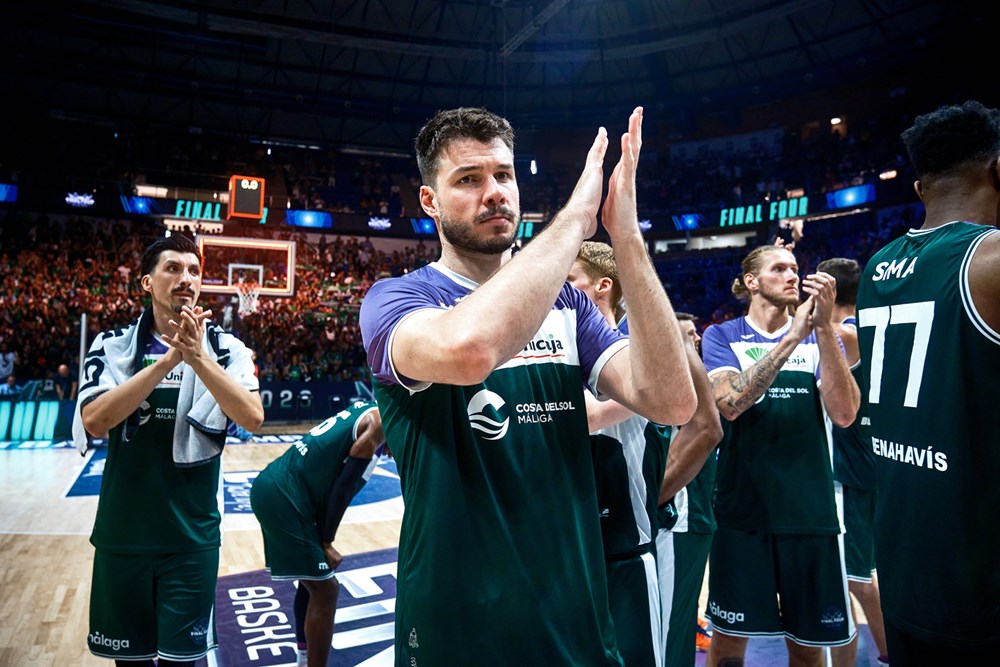 El Unicaja tras un partido de la BCL