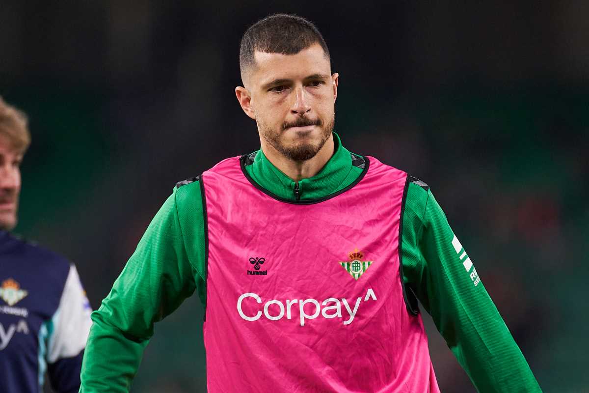 Guido en el calentamiento del Real Betis - Villarreal | Salvador López Medina para El MIRA