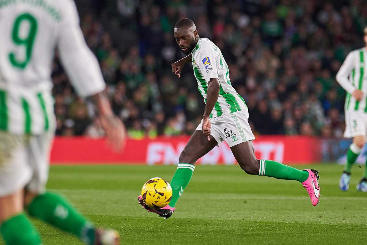 Sabaly en el Real Betis - Villarreal | Salvador López Medina para El MIRA