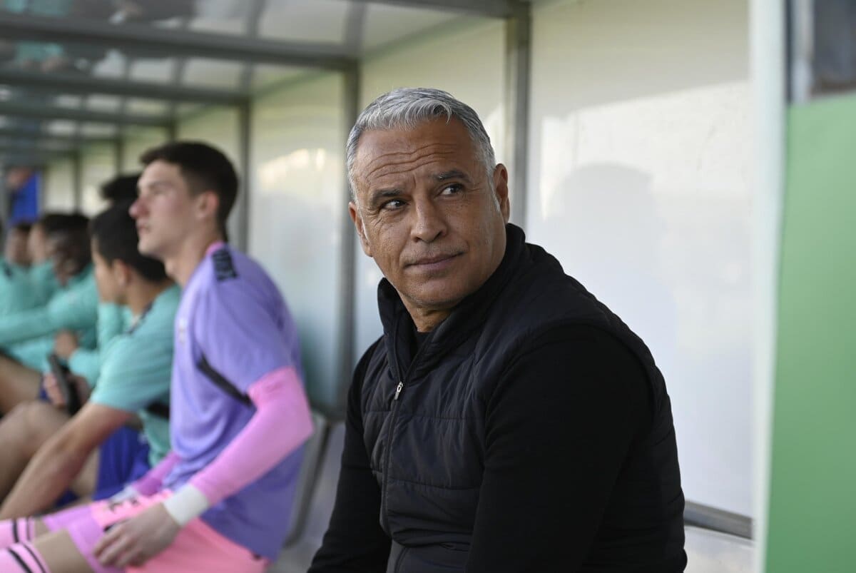 Sergio Pellicer en el Málaga CF 0-0 Atlético Sanluqueño