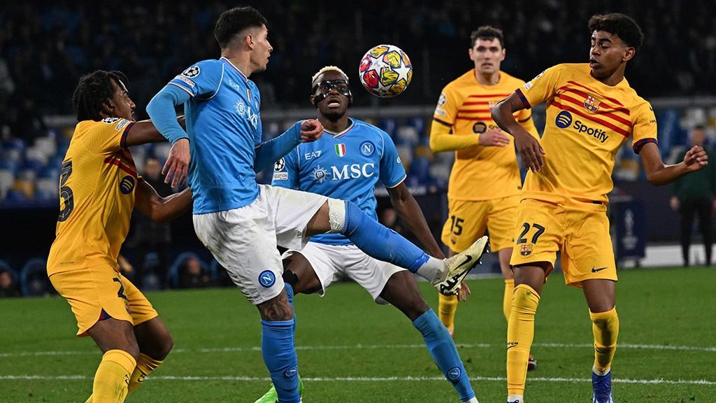 Imagen del Nápoles - FC Barcelona