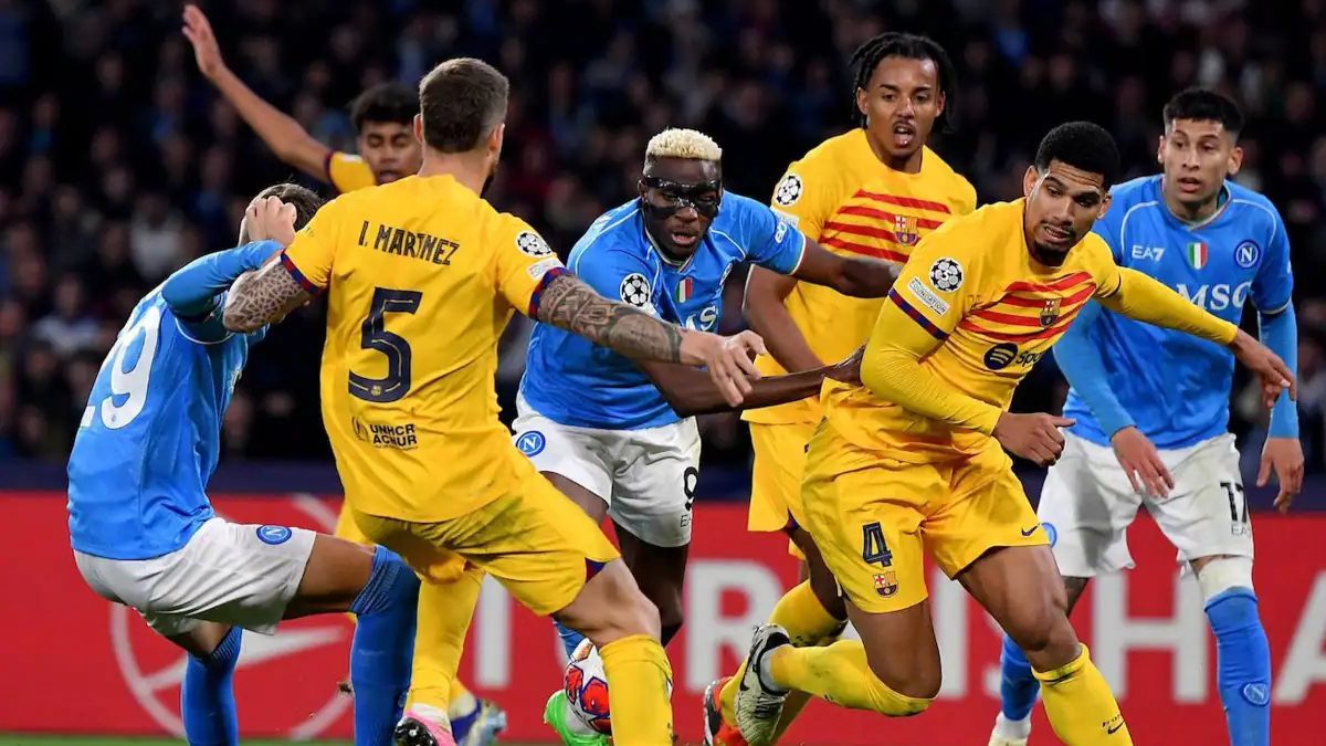 Imagen del Nápoles - FC Barcelona