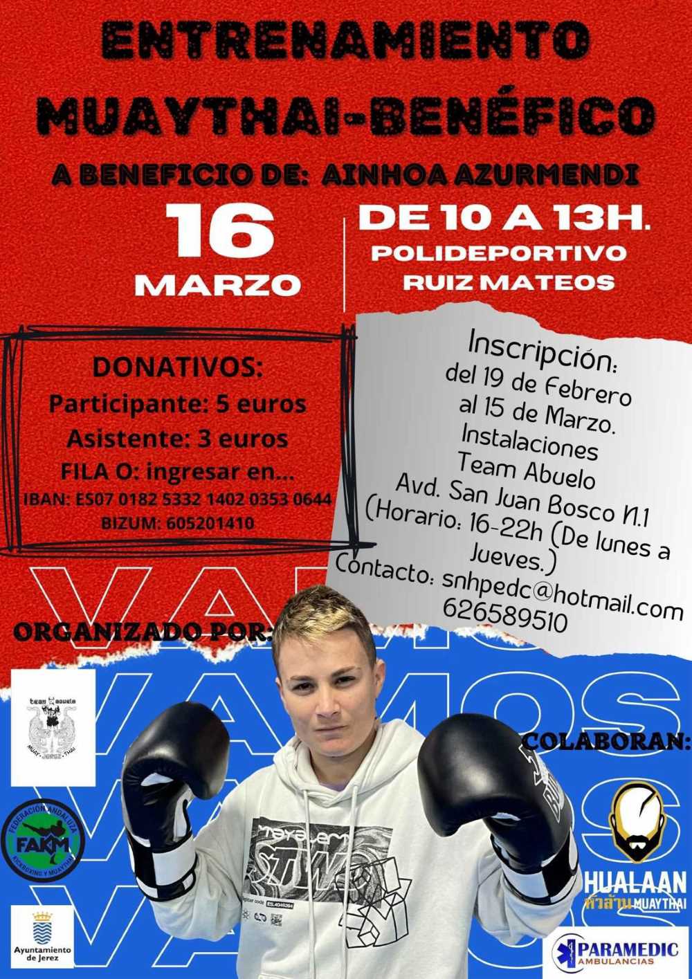 Entrenamiento benéfico por Ainhoa Azurmendi