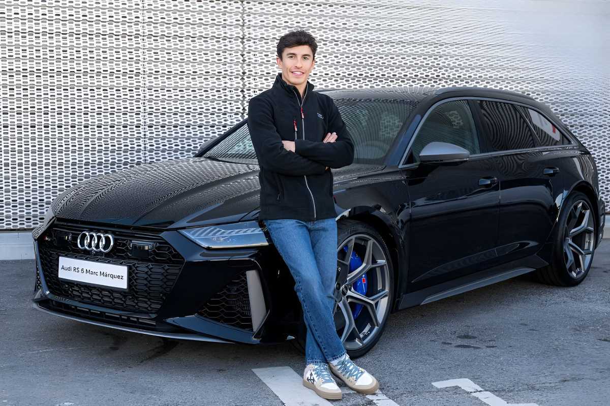 El nuevo Audi de Marc Márquez