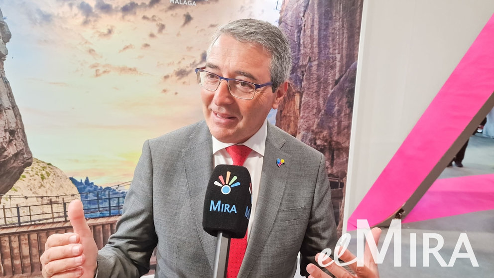 Francisco Salado, presidente de la Diputación de Málaga