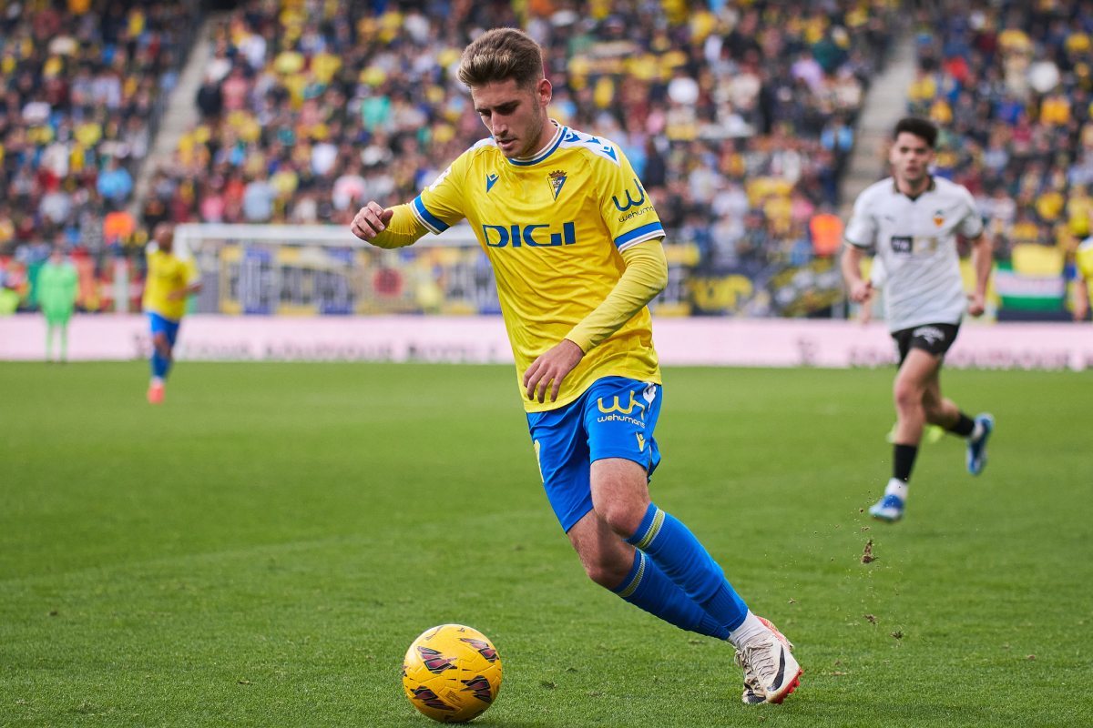 Robert Navarro en el Cádiz CF - Valencia CF | Salvador López Medina para El MIRA