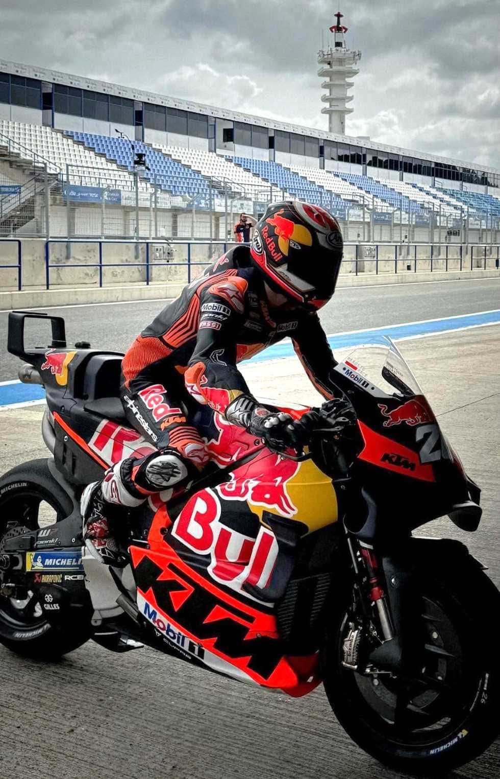 Dani Pedrosa entrenando en el Circuito de Jerez-Ángel Nieto