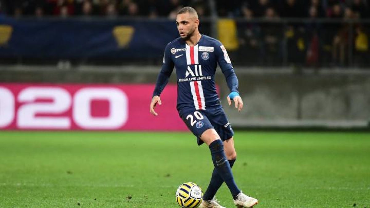 Layvin Kurzawa, objetivo del Real Betis que suma poco más de 400 minutos en las últimas tres temporadas
