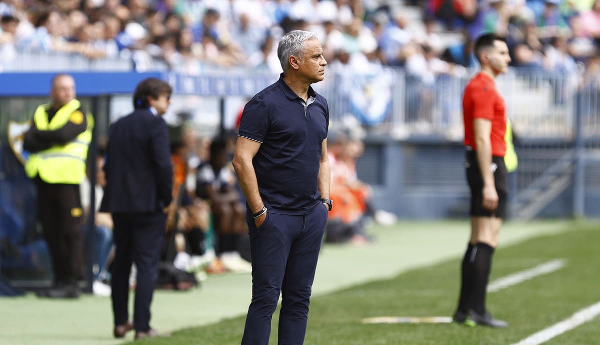 Sergio Pellicer durante el Málaga CF 1-1 AD Ceuta