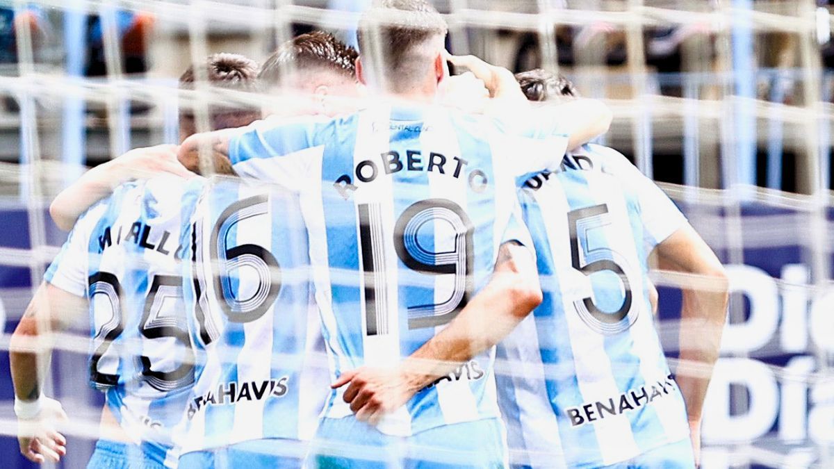 Málaga CF 1-1 AD Ceuta en el estadio La Rosaleda