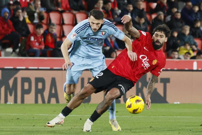 Samú Costa en el RCD Mallorca - CA Osasuna