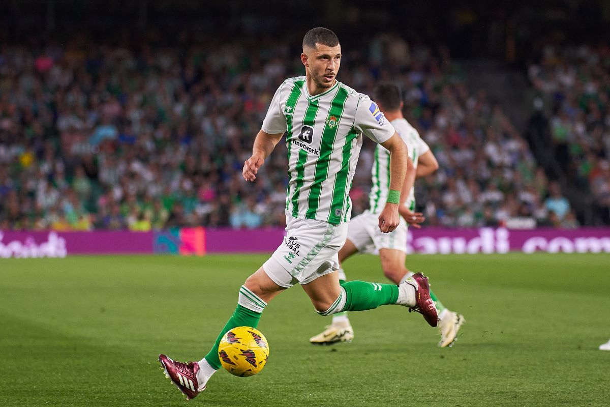 Guido Rodríguez en el Real Betis - Celta de Vigo | Salvador López Medina para El MIRA
