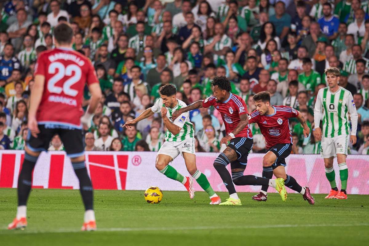 Ayoze en el Real Betis - Celta de Vigo | Salvador López Medina para El MIRA