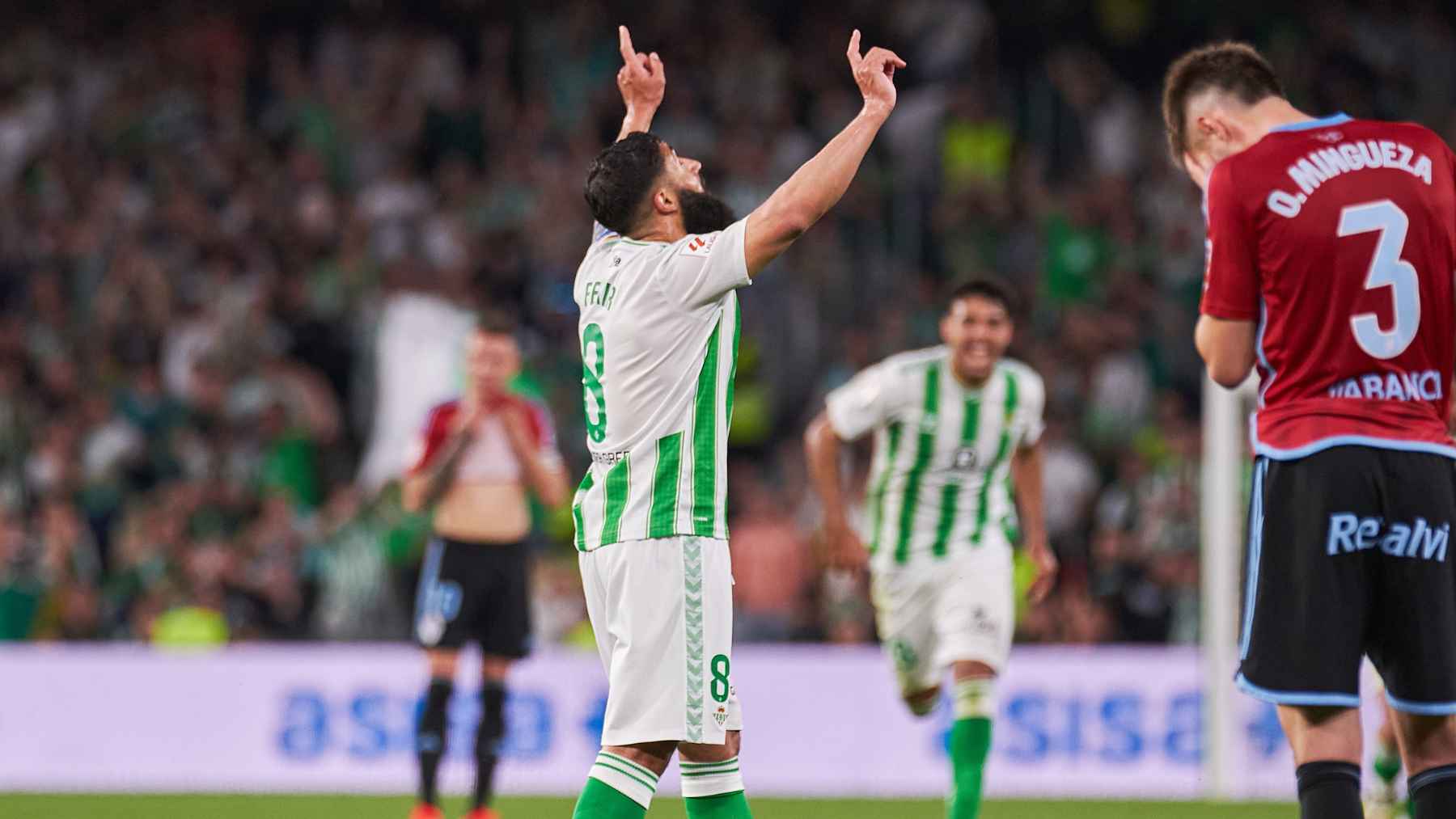 Nabil Fekir en el Real Betis - Celta de Vigo | Salvador López Medina para El MIRA