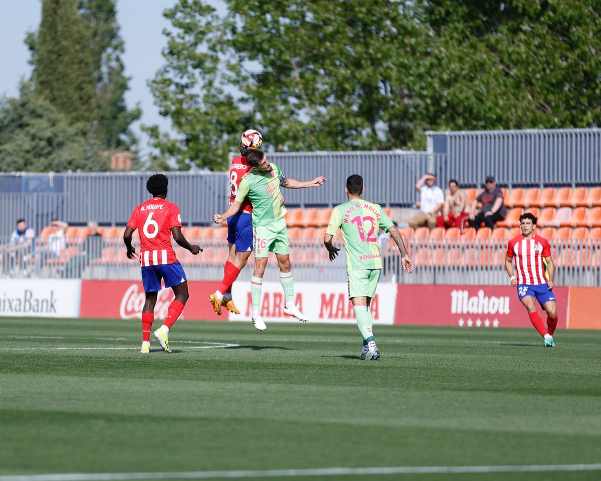 Atlético de Madrid B 0-1 Málaga CF
