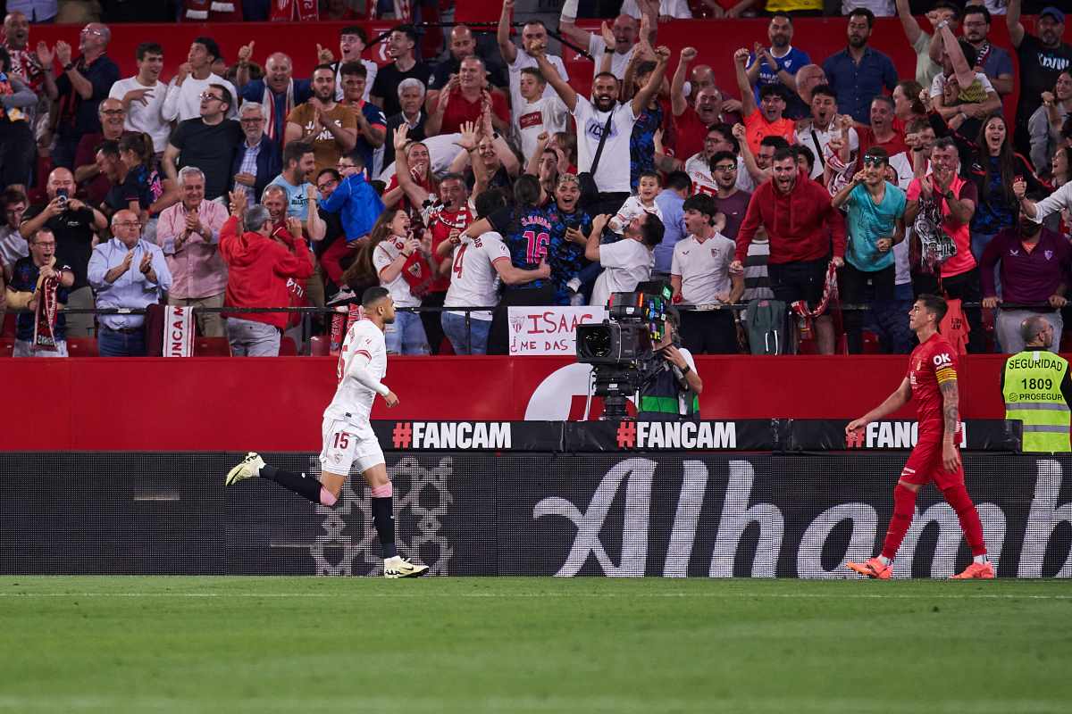 Gol de En-Nesyri en el Sevilla FC - Mallorca | Salvador López Medina para El MIRA