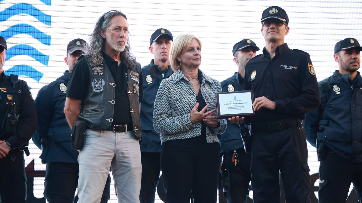 La Policía Nacional, Premio del Motor Ciudad de Jerez | Cristo García