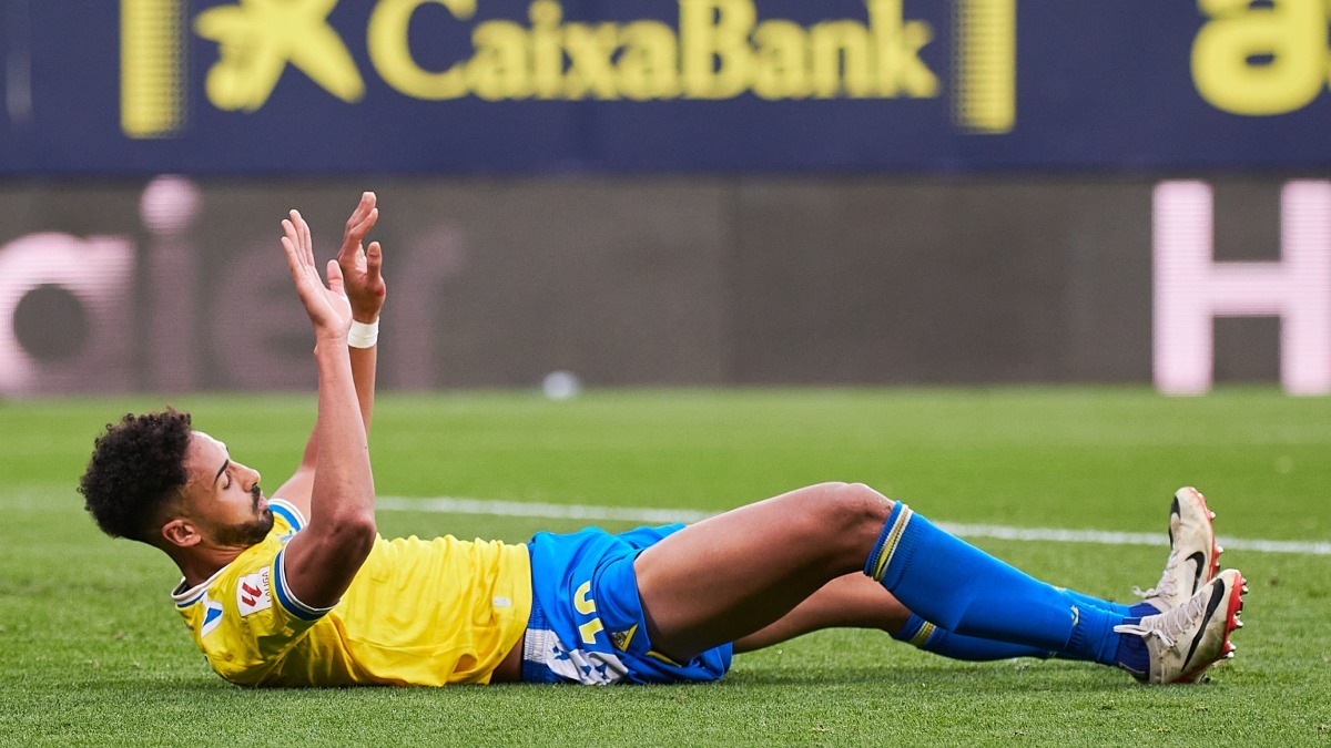 Chris Ramos en el Cádiz CF - Valencia CF | Salvador López Medina para El MIRA