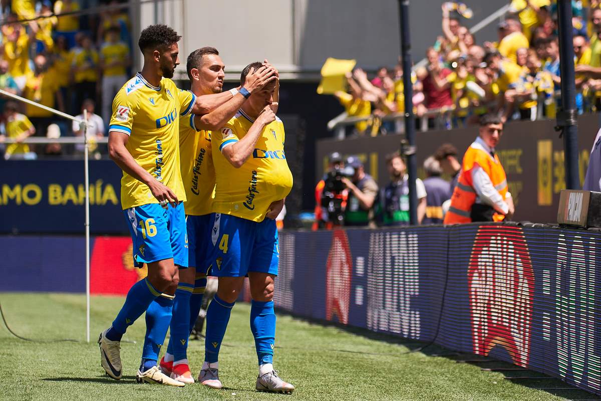 Gol de Rubén Alcaraz en el Cádiz CF - Getafe FC | Salvador López Medina para El MIRA