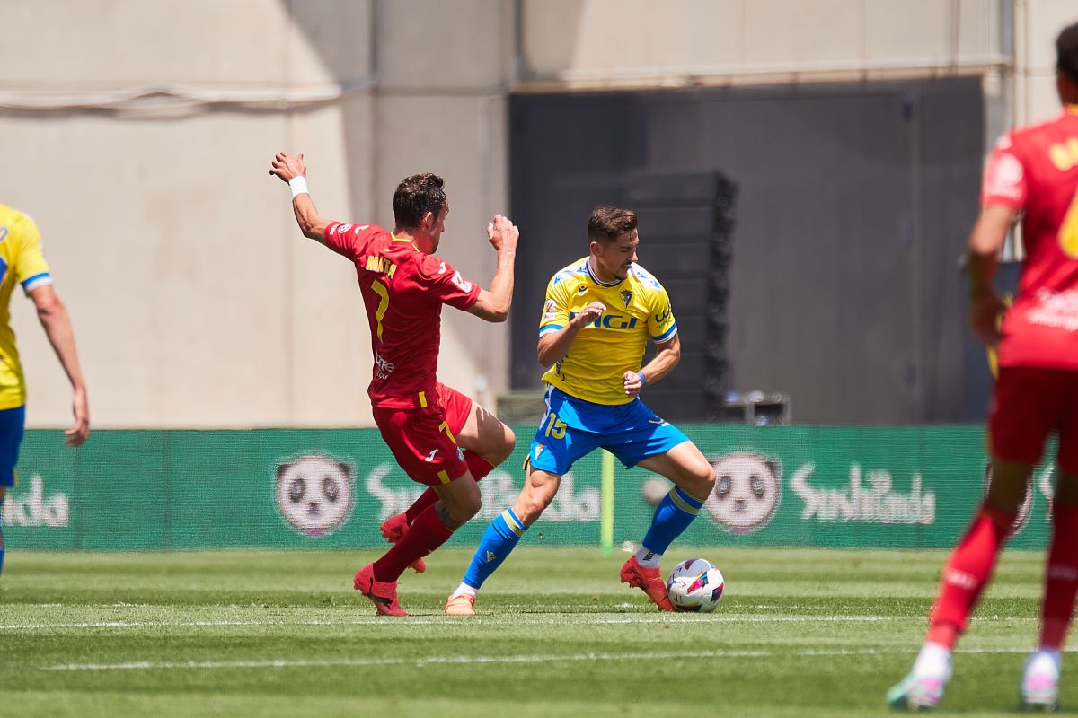 Javi Hernández en el Cádiz CF - Getafe FC | Salvador López Medina para El MIRA