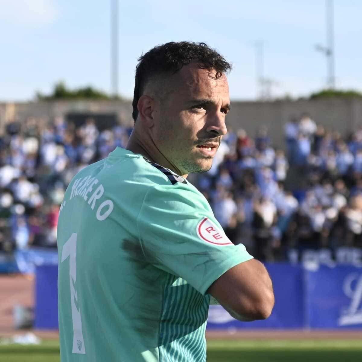 Alfonso Herrero en el San Fernando CD - Málaga CF