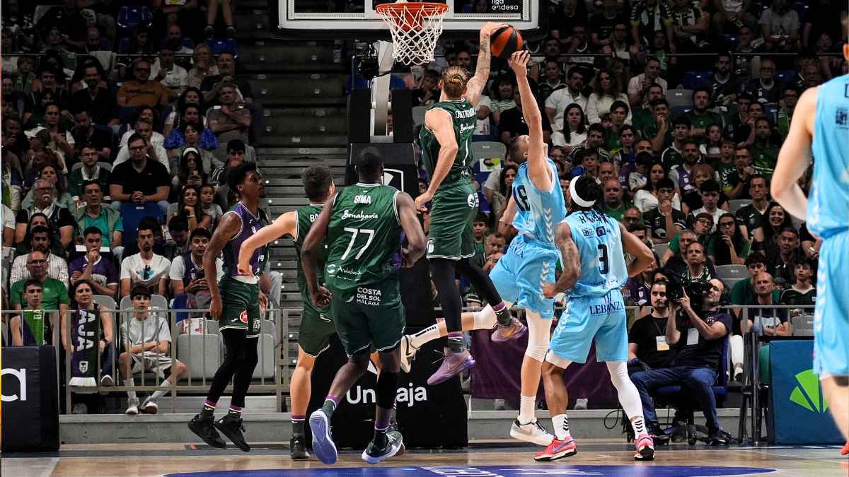 Unicaja Baloncesto terminó líder de la Liga regular