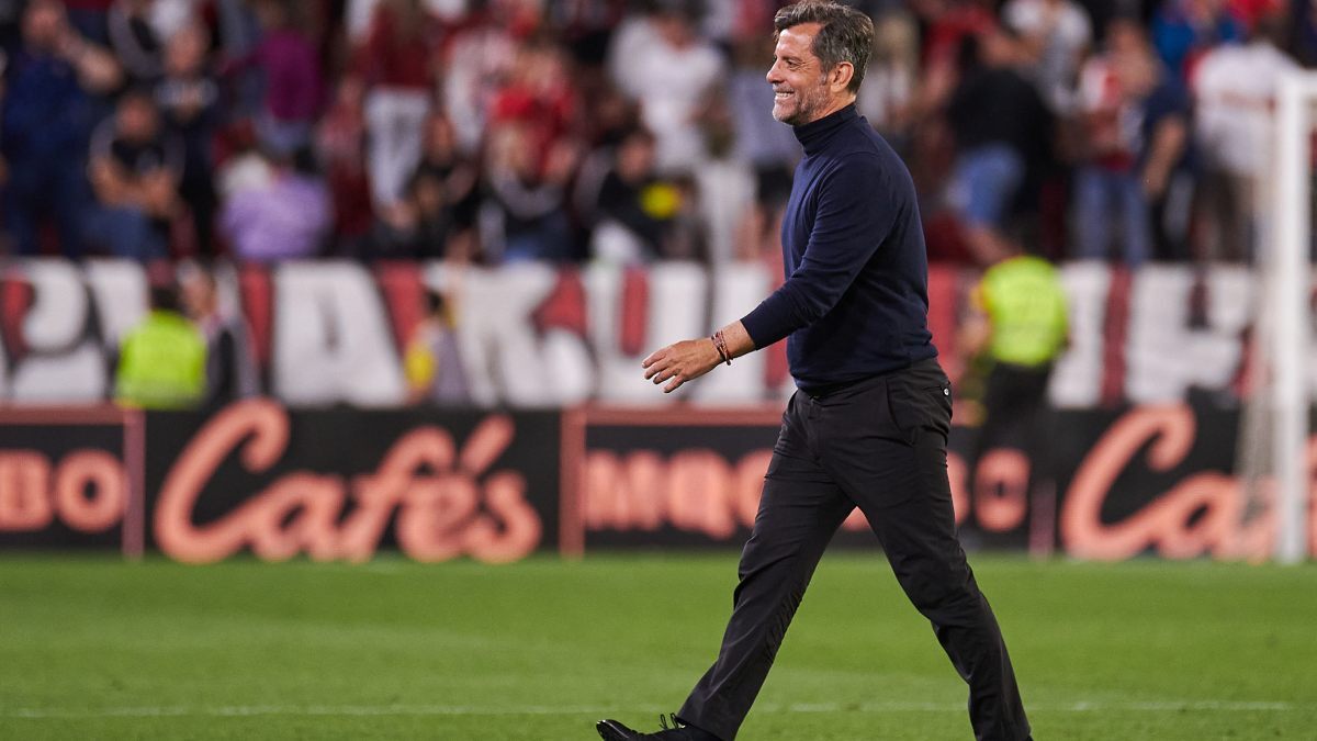 Quique Sánchez Flores en el Sevilla FC - Granada CF | Salvador López Medina para El MIRA