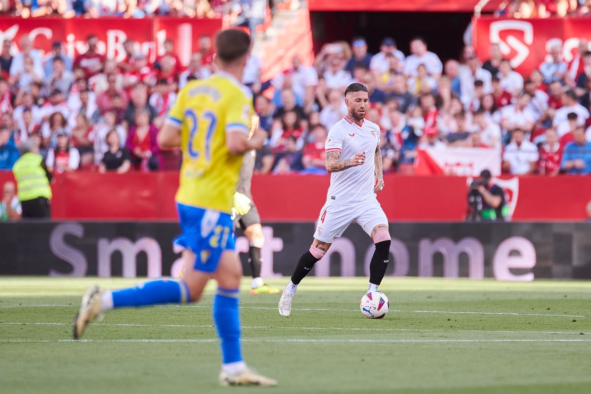 Sergio Ramos en el Sevilla FC - Cádiz CF | Salvador López Medina para El MIRA