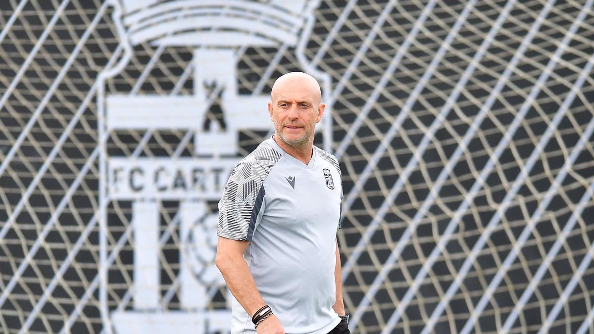 Julián Calero, actual entrenador del FC Cartagena