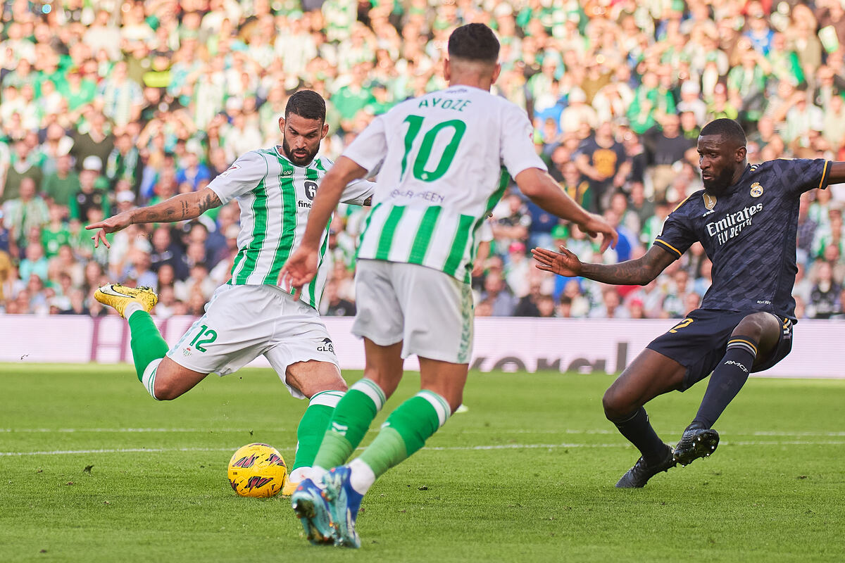 Willian José en el Real Betis - Real Madrid | Salvador López Medina para El MIRA
