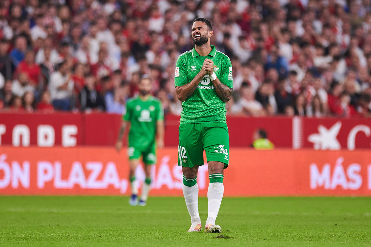 Willian José en el Sevilla FC - Real Betis | Salvador López Medina para El MIRA