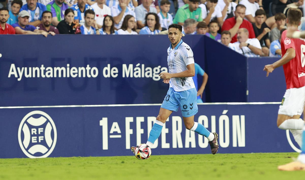 Nelson Monte, jugador del Málaga CF