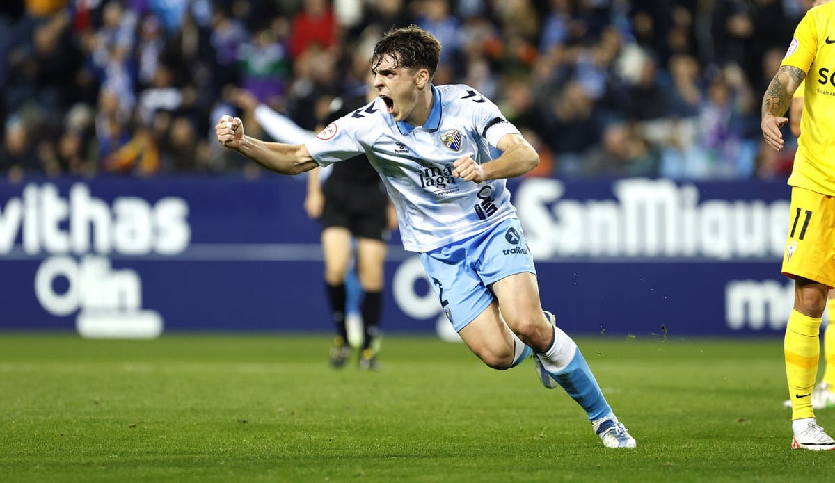 Jokin Gabilondo, jugador del Málaga CF