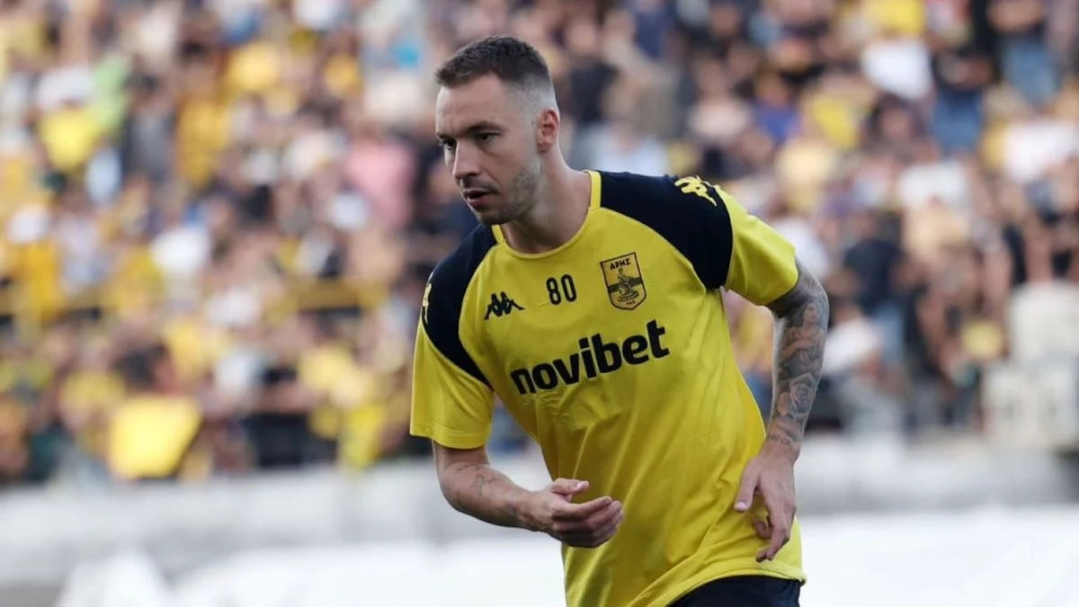 Loren Morón, ex delantero del Real Betis y actual jugador del Aris Salónica