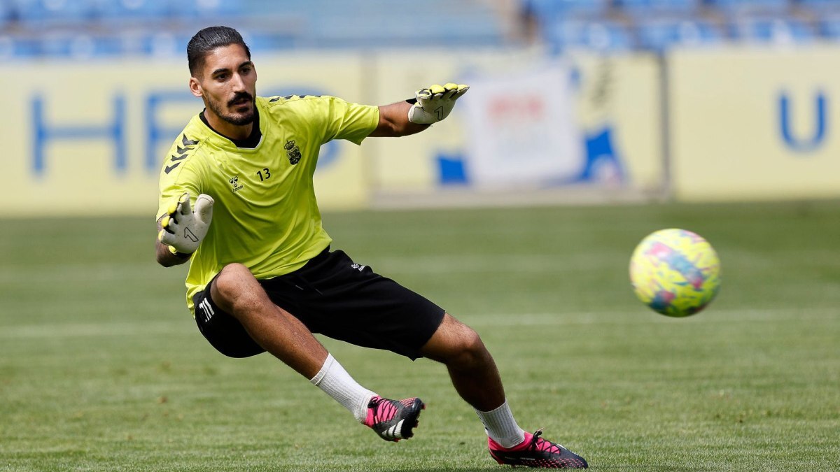 Álvaro Valles, cancerbero de la UD Las Palmas que interesa al Real Betis