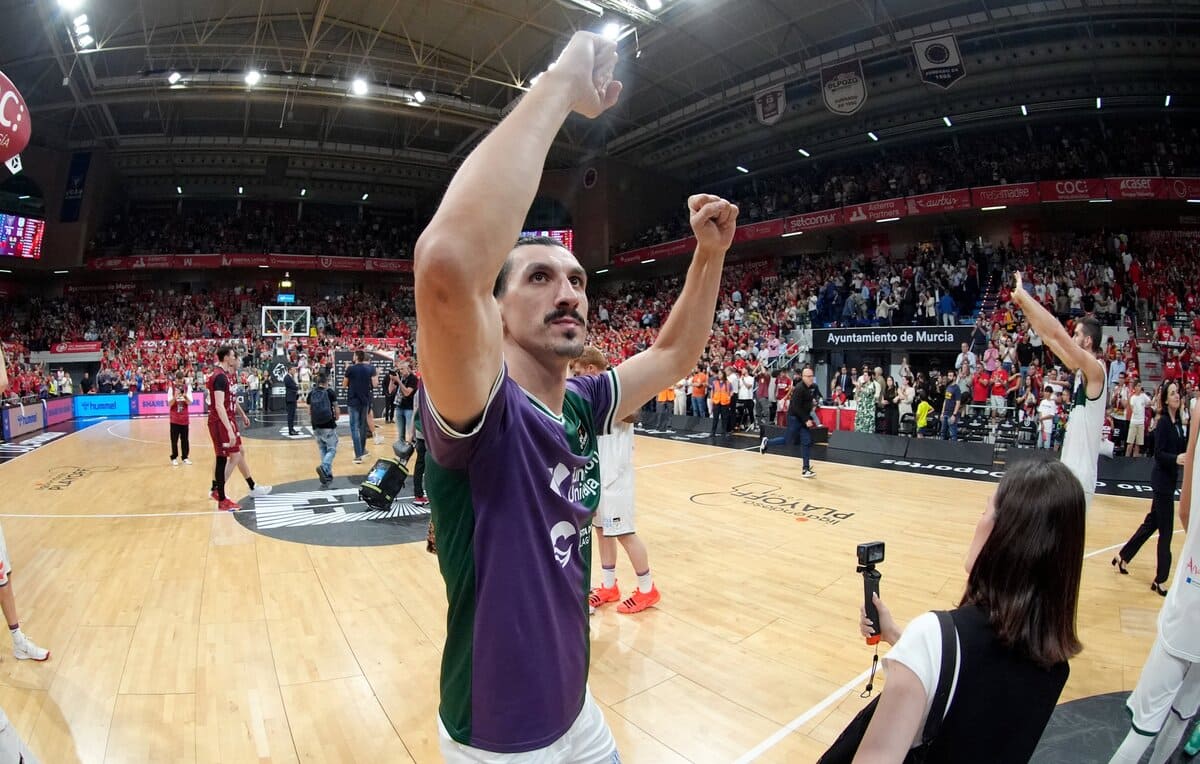 El pase a la final de los play off de la Liga Endesa entre el Unicaja y el UCAM Murcia se decidirá en el Martín Carpena