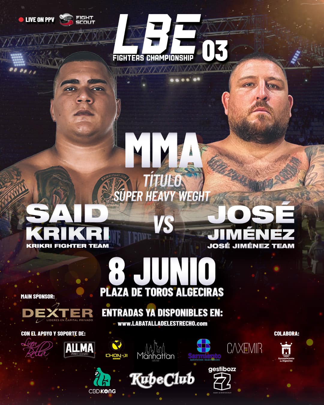 Combate entre Said Krikri y José Jiménez