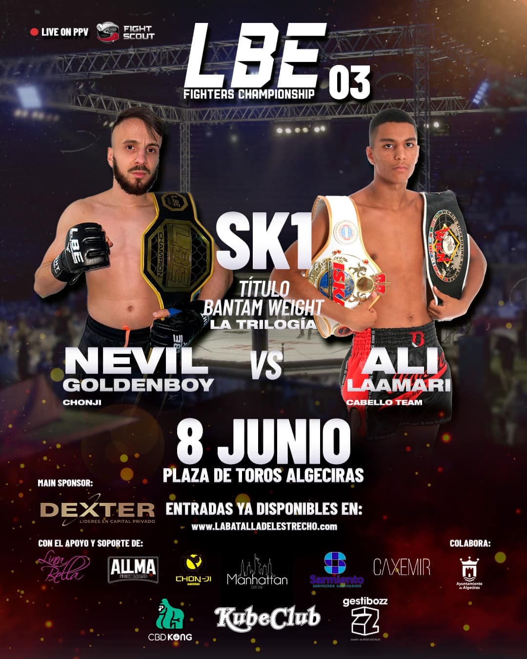 Cartel de uno de los combates de La Batalla del Estrecho