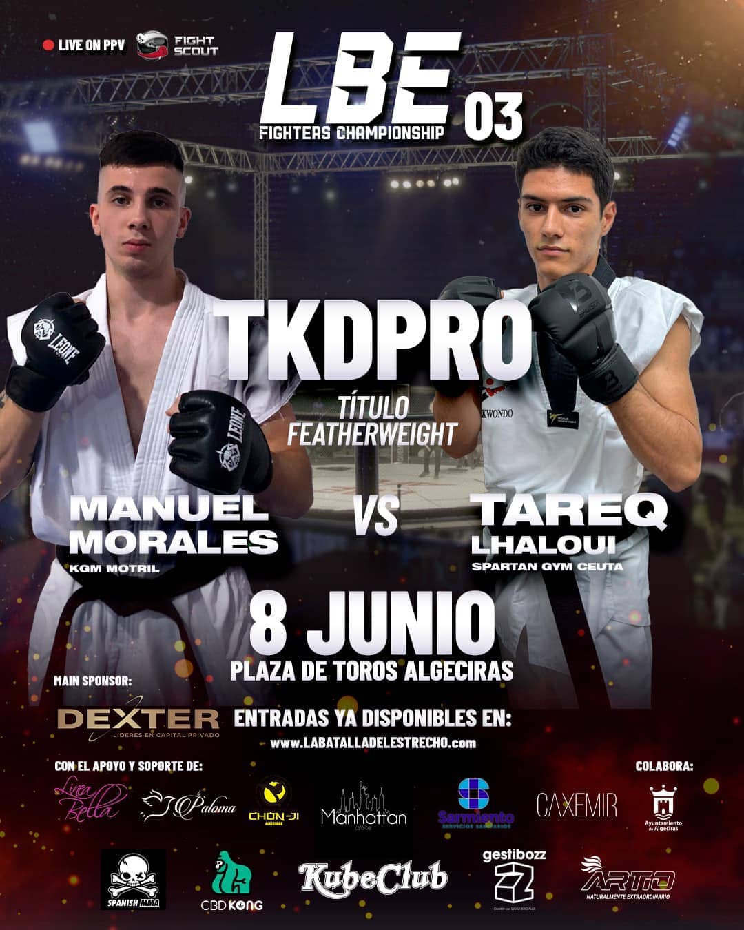 Cartel de uno de los combates de La Batalla del Estrecho