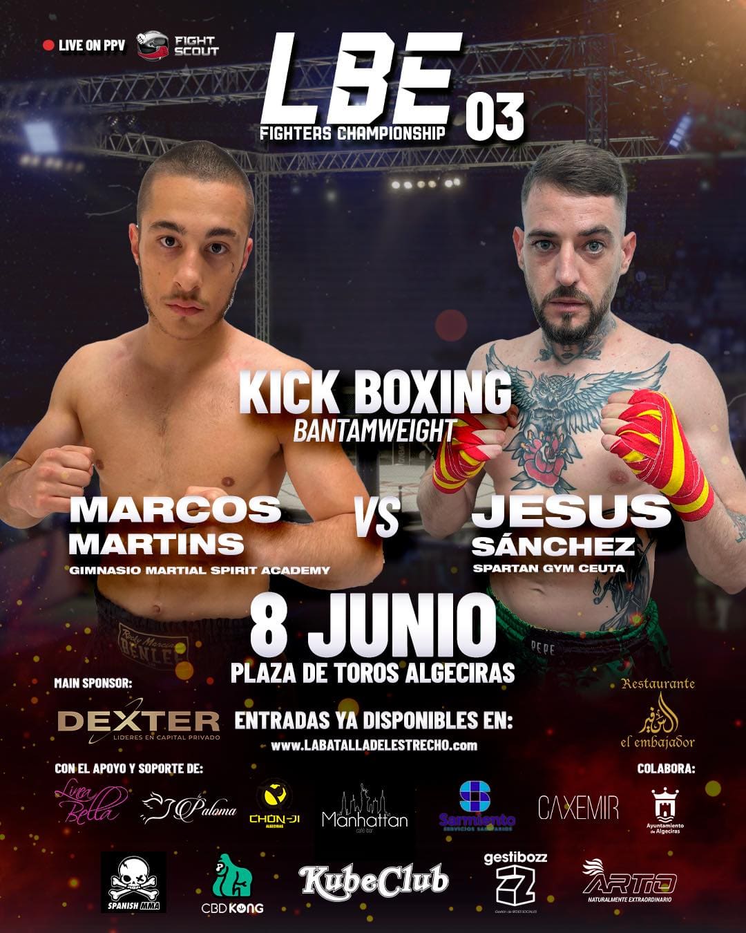 Cartel de uno de los combates de La Batalla del Estrecho