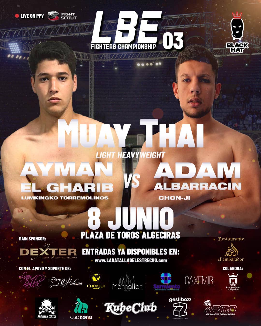 Cartel de uno de los combates de La Batalla del Estrecho (9)