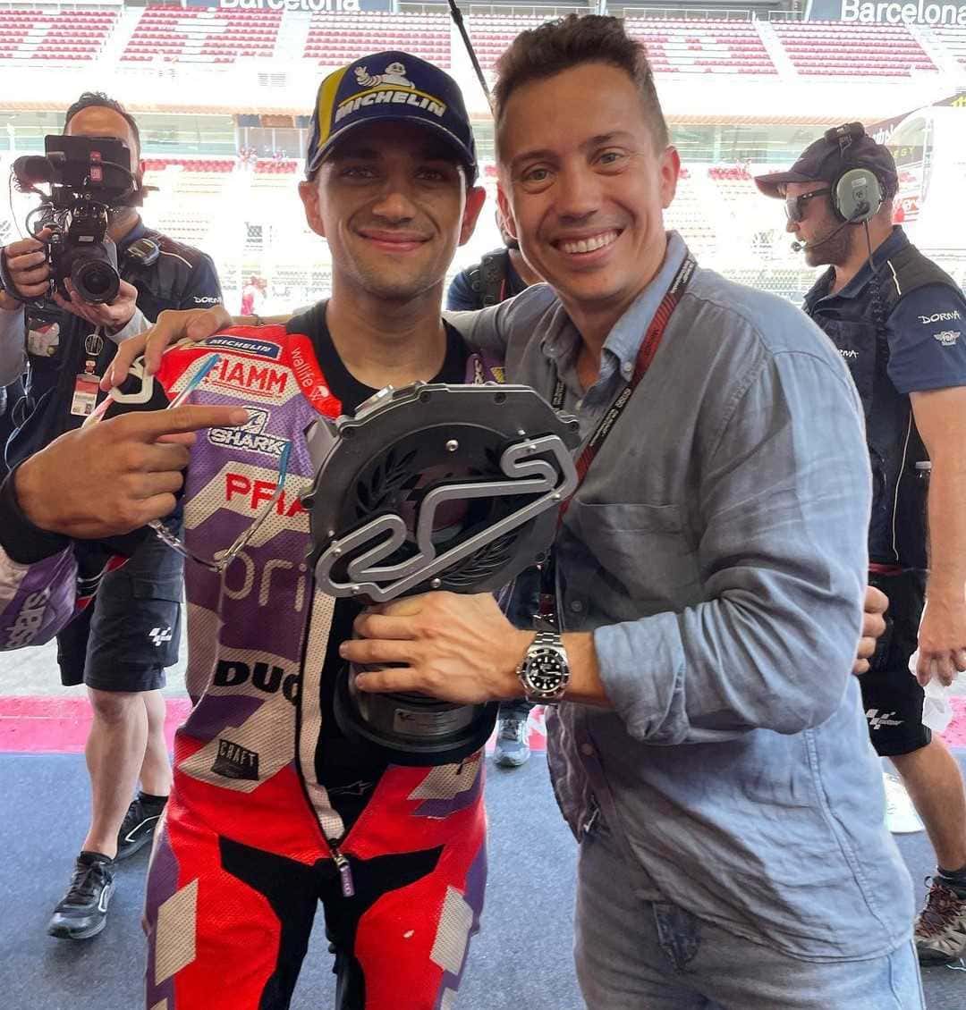 Playmaker Agency | Albert Valera junto a Jorge Martín