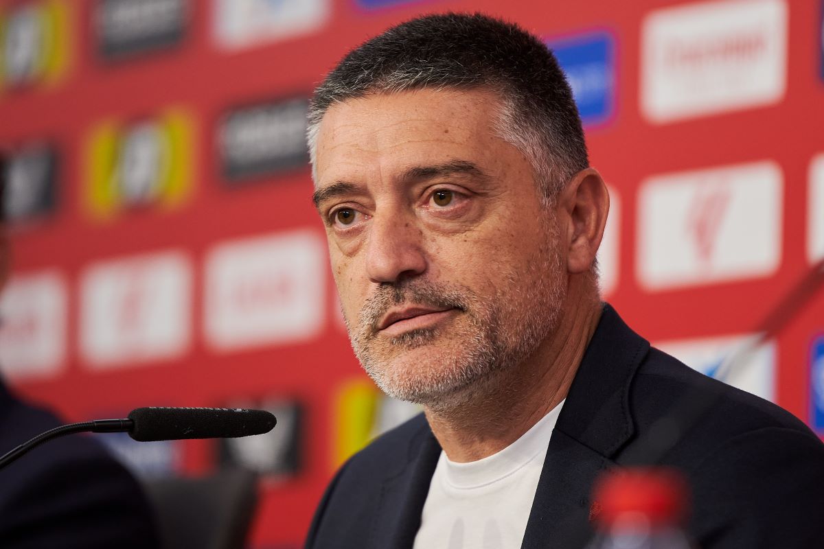 Presentación de García Pimienta con el Sevilla FC | Salvador López Medina para El MIRA